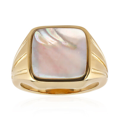 Mother of Pearl Silver Ring