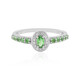 Tsavorite Silver Ring