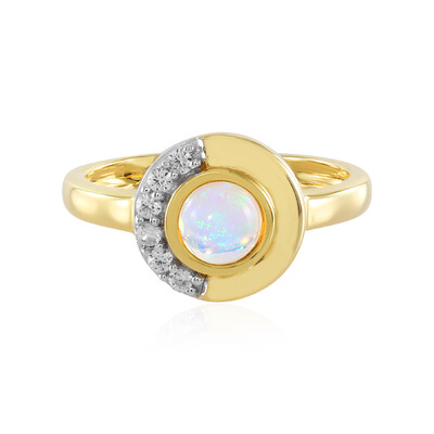 Welo Opal Silver Ring