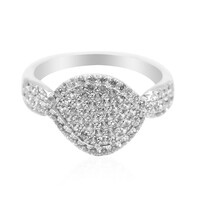 Zircon Silver Ring