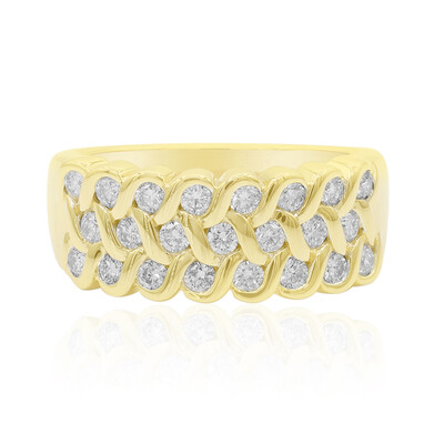 14K SI1 (G) Diamond Gold Ring (Annette)