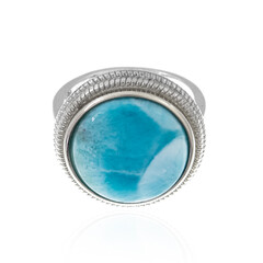 Larimar Silver Ring