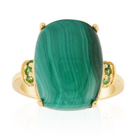 Malachite Silver Ring