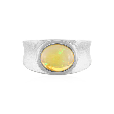 Welo Opal Silver Ring