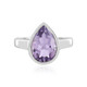 Rose de France Amethyst Silver Ring (MONOSONO COLLECTION)