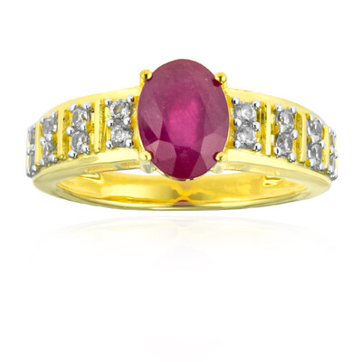 Madagascar Ruby Silver Ring