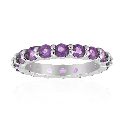 Amethyst Silver Ring