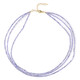 Tanzanite Silver Necklace