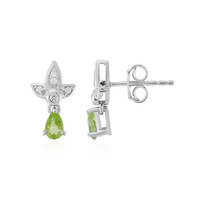 Peridot Silver Earrings