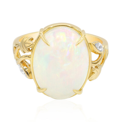 9K Welo Opal Gold Ring (Adela Gold)