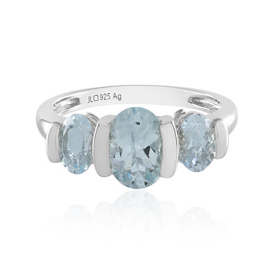 Brazilian Aquamarine Silver Ring