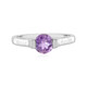 Uruguayan Amethyst Silver Ring