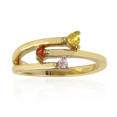 Yellow Sapphire Silver Ring