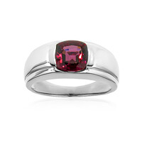 Malawi Garnet Silver Ring