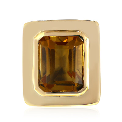 9K Citrine Gold Pendant (Adela Gold)