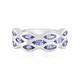 Tanzanite Silver Ring