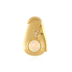 Welo Opal Silver Pendant