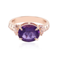 Siberian Amethyst Silver Ring