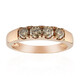 9K SI1 Argyle Rose De France Diamond Gold Ring (Annette)