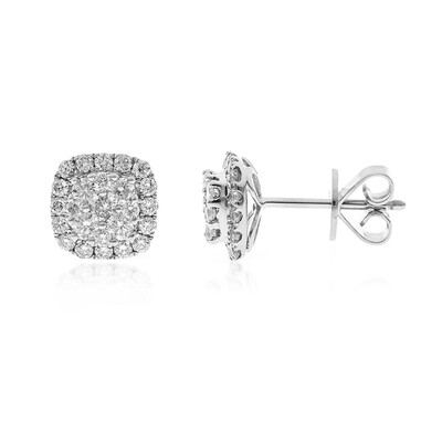 14K SI2 (H) Diamond Gold Earrings (CIRARI)