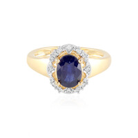 Madagascar Blue Sapphire Silver Ring