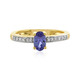 Tanzanite Silver Ring