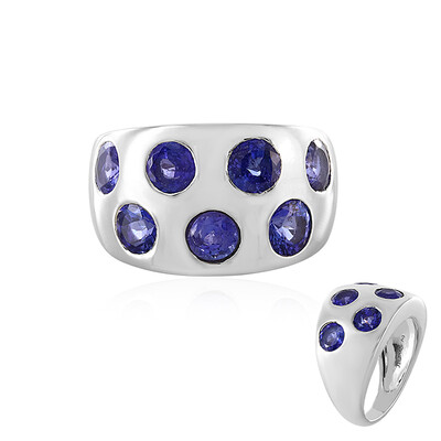 Tanzanite Silver Ring