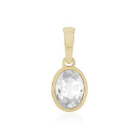 9K Zircon Gold Pendant