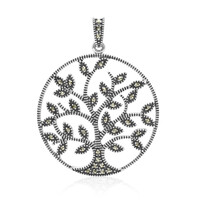 Marcasite Silver Pendant