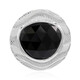 Black Onyx Silver Pendant (MONOSONO COLLECTION)