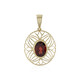 9K Mozambique Garnet Gold Pendant (Ornaments by de Melo)