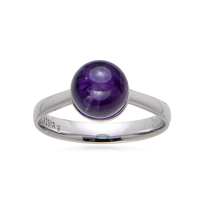 Amethyst Silver Ring