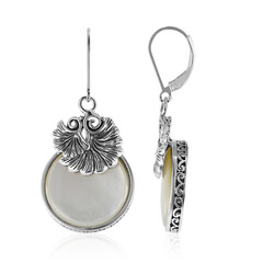 Mother of Pearl Silver Earrings (Art of Nature)