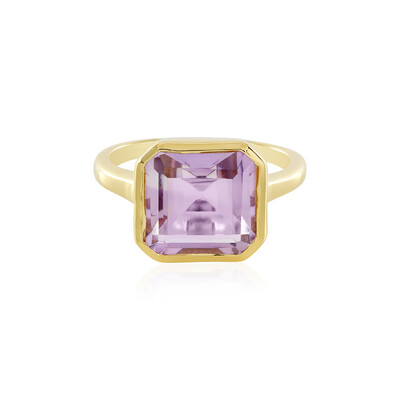 Rose de France Amethyst Silver Ring