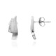 PK (H) Diamond Silver Earrings