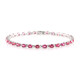 Madagascar Ruby Silver Bracelet