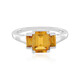 Citrine Silver Ring