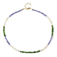 Tanzanite Silver Necklace