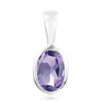 Brejinho Amethyst Silver Pendant