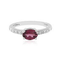 Malawi Garnet Silver Ring