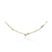 14K I1 (H) Diamond Gold Necklace (CIRARI)