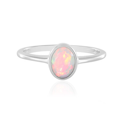 Welo Opal Silver Ring