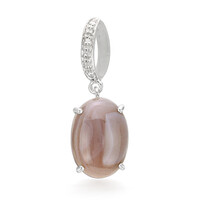 Botswana Agate Silver Pendant