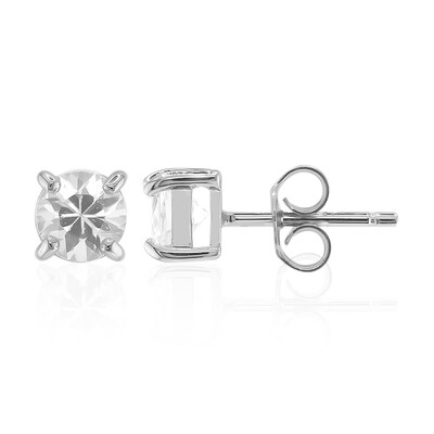 Zircon Silver Earrings