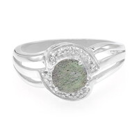 Romanian Spectrolite Silver Ring