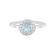 Sky Blue Topaz Silver Ring