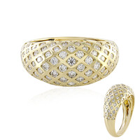 14K SI2 (H) Diamond Gold Ring (de Melo)