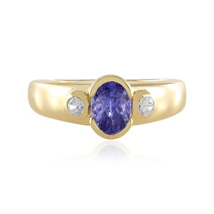 Tanzanite Silver Ring(Adela Silber)