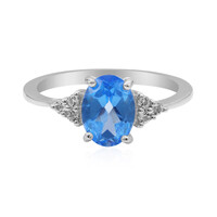 INDIGO BLUE TOPAZ Silver Ring