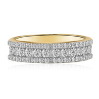 14K SI1 (G) Diamond Gold Ring